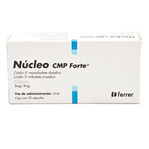 NUCLEO C.M.P. FORTE 5/3MG CAPS 30