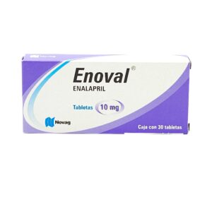 ENOVAL (ENALAPRIL 10MG) C/30TAB