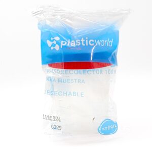 ENVASE ROSCADO ESTERIL PLASTIC WORL 100 ML