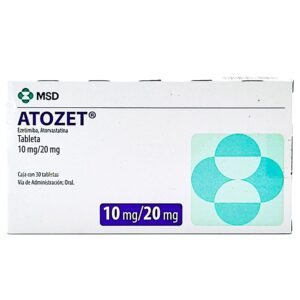 ATOZET 10/20MG TABLETAS 30