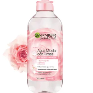 AGUA MICELAR GARNIER DE ROSAS 400ML