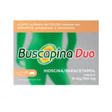 BUSCAPINA DUO 10/500MG 20 TABLETAS (HIOSINA PARACETAMOL)