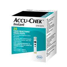 ACCU-CHECK INSTANT TIRAS REACT C/25
