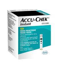 ACCU-CHEK INSTANT REACTIVAS 50PZ
