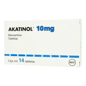 AKATINOL 10 MG TABLETAS 14