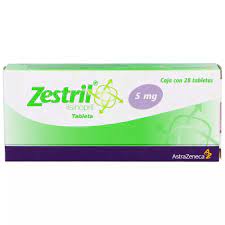 ZESTRIL 5 MG TABLETAS 28