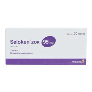 SELOKEN ZOK LP 95 MG 30 TABLETAS