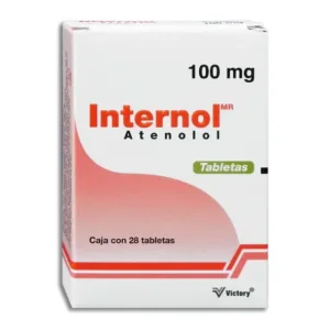 INTERNOL ATENOLOL 100MG C/28 TABLETAS