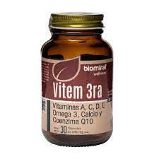 VITEM 3RA (VITA, OMEGA, CALCIO, COENZIMA) BIOMIRAL 30 C