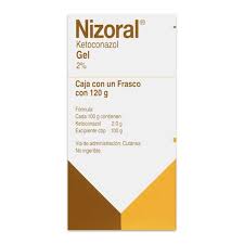 NIZORAL GEL 2% 120G