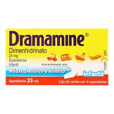 DRAMAMINE INFANTIL 25 MG SUPS 4
