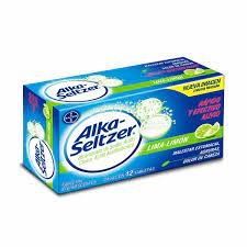 ALKA SELTZER LIMALIMON TABLETAS 12