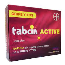 TABLETASCIN ACTIVE 12 CAPSULAS GRIPE Y TOS