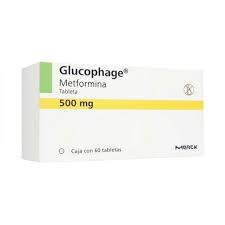 GLUCOPHAGE 500 MG 60 TABLETAS "METFORMINA"