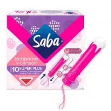 TAMPONES SABA COMPAC SUPERPLUS10P