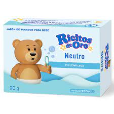 JABON RICITOS D ORO NEUTRO 90 G