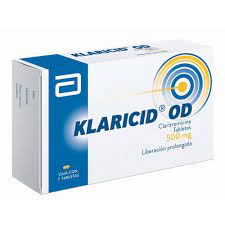 KLARICID-OD 500 MG TABLETAS 7