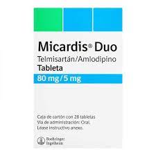 MICARDIS 80/5 MG TABLETAS 28 DUO 117