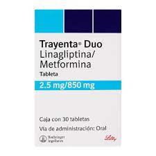 TRAYENTA DUO 2.5/850MG TABLETAS30 389