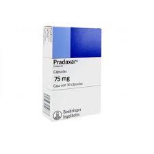 PRADAXAR 75 MG CAPSULAS 30