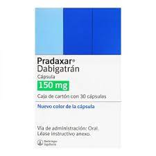 PRADAXAR 150 MG CAPSULAS 30