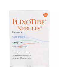 FLIXOTIDE NEBULES 0.5MG/2ML 10AMP