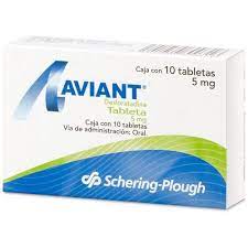 AVIANT 5 MG TABLETAS 10