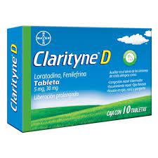 CLARITYNE-D 5/30MG TABLETAS 10  311