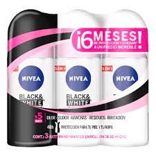 DESODORANTE NIV B&W CLEAR R-ON 50ML
