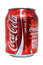 COCA MINI LATA 237 ML.