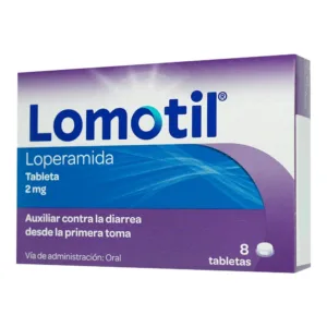 LOMOTIL 2 MG TABLETAS C/8     435