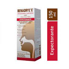 BENADRYL E-REV 0.28/2 G JARABE 150 ML