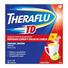 THERAFLU EXT-TD ROJO 10SB ECONOPACK