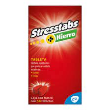 STRESSTABLETASS 600 HIERRO GRAGEAS 30