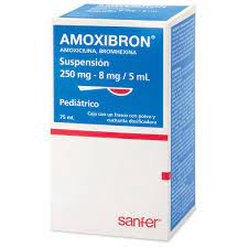 AMOXIBRON 250 MG SUSPENSION 75 ML