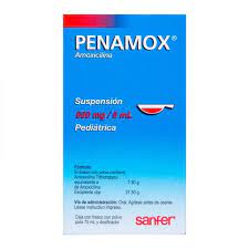 PENAMOX SUSPENSION PEDIATRICO 500 MG C/75 ML