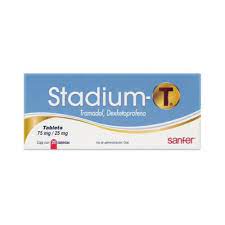 STADIUM - T 75MG / 25 MG C / 20 TABLETAS