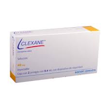 CLEXANE INYECTABLE 40 MG JGAS 2   245