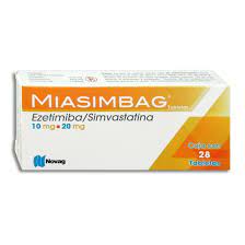 MIASIMBAG (EZETIMIBA / SIMVASTATINA /10 MG /20 MG C /2