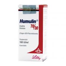 HUMULIN 70/30 100UI SUSPENSION INYECTABLE 10ML