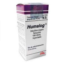 HUMALOG 100 U.I. F A 10 ML
