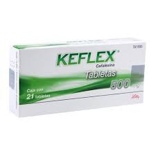 KEFLEX 500 MG TABLETAS C / 21