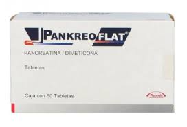 PANKREOFLAT 170/80 MG TABLETAS 60