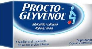 PROCTOGLYVENOL 400MG SUPS 5