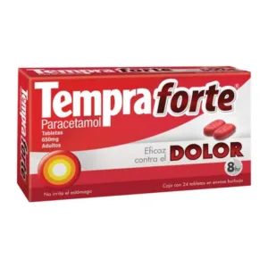 TEMPRA-FORTE 650 MG TABLETAS 24  128