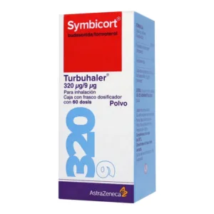 SYMBICORT 320/9MCG POLVO 60DOSIS