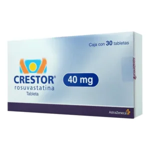 CRESTOR 40 MG TABLETAS 30