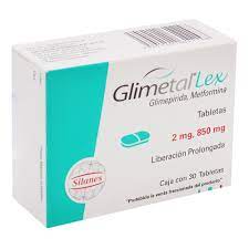 GLIMETAL-LEX 850/2 MG TABLETAS 30   N