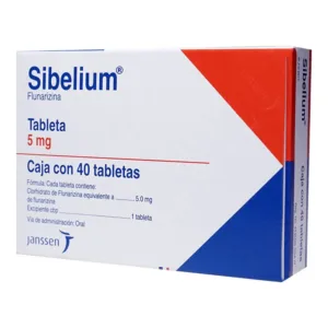SIBELIUM 5 MG TAB 40