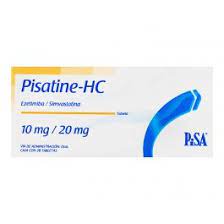 PISATINE HC 10 20 MG TABLETAS 28